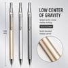 13pcs/set Metal Mechanical Pencil Set Low Center of Gravity Break Resistant Automatic Pencil 0.5/0.7mm Sketch Pencil Kit