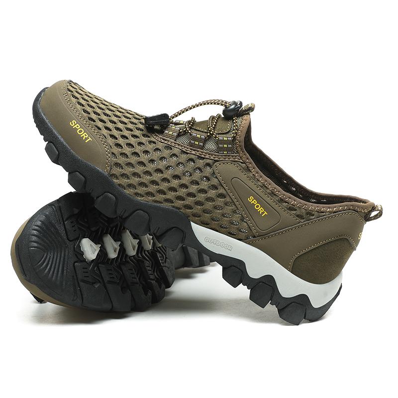 

Летняя нескользящая дышащая сетчатая модная походная обувь Обувь для водных видов спорта 42
