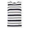 MO&Co. Nautical Striped Sleeveless Knit Vest