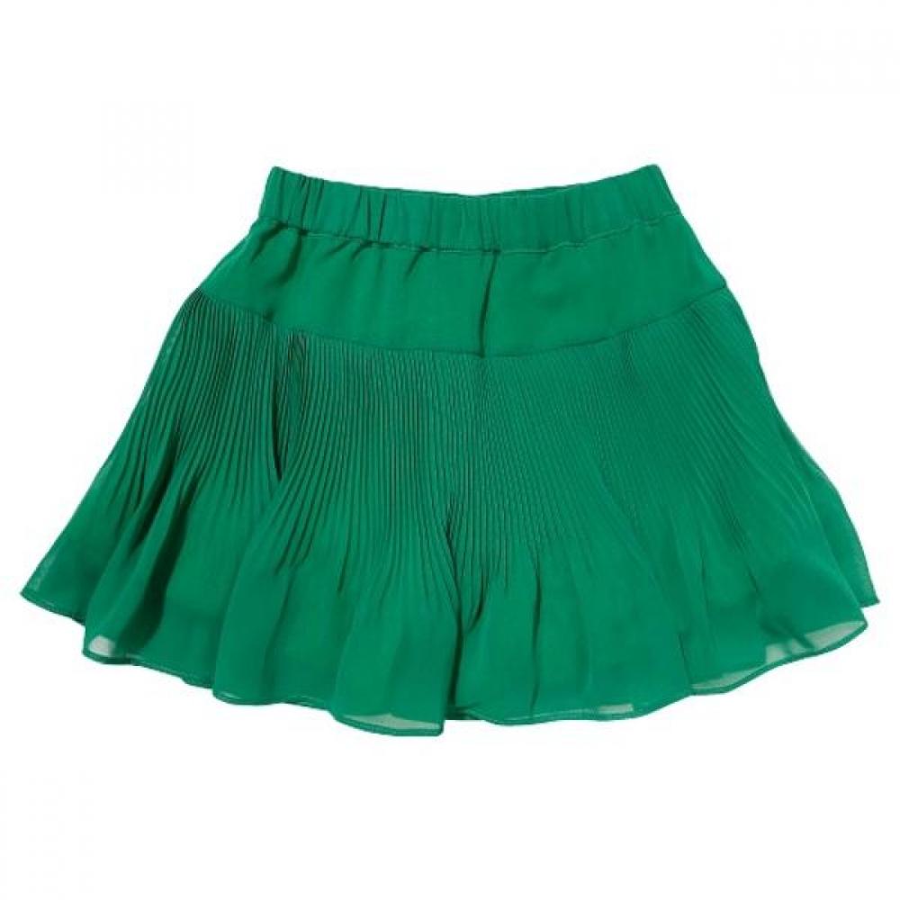 

[romance] Girls Bella Wrinkle Skirt Pants C2022s602 Green/100