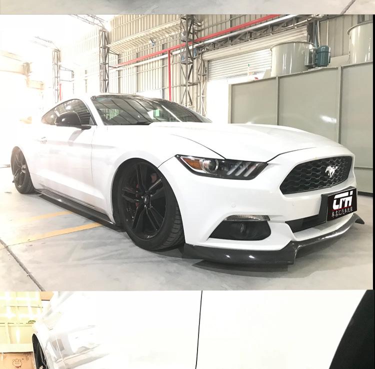 Carbon Fiber Side Skirts for 2015-2022 Ford Mustang Original Style
