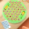 Round Memory Flip Chess Fruit Flip Memory Game With 38 Patterned Cards Flip Chess Memory Game With Chessboard