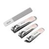 Premium Nail Clippers, Toenail Clippers, and Nail Care 4-Piece Set