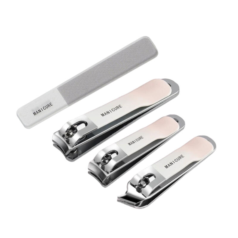 Premium Nail Clippers, Toenail Clippers, and Nail Care 4-Piece Set