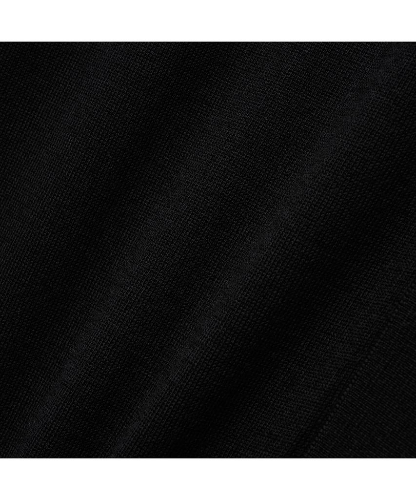 Iolo Royal V-Neck Cardigan_Black