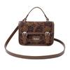 Niche retro portable shoulder bag women's simple 2025 new fashion versatile commuter messenger small square bag