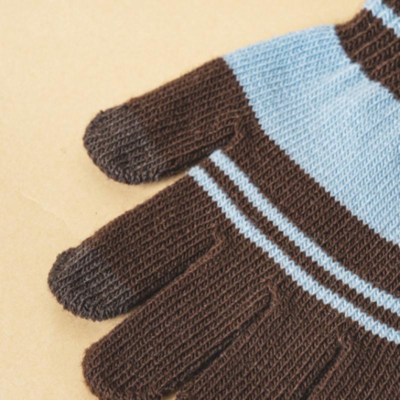 DaiSo Striped Children S Anti Slip gloveS Blue