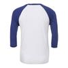 Bella + Canvas Unisex Adult Triblend 3/4 Sleeve Baseball T-Shirt