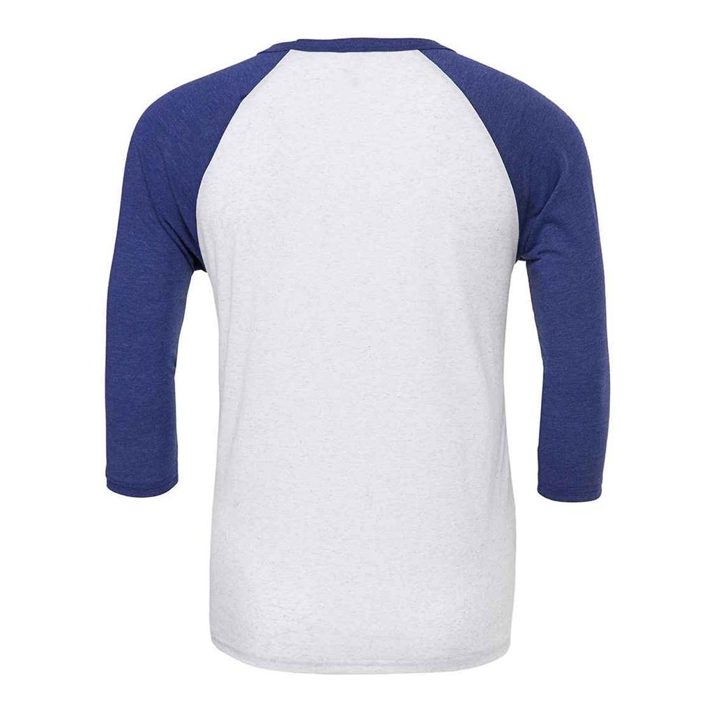 Bella + Canvas Unisex Adult Triblend 3/4 Sleeve Baseball T-Shirt