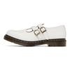 Dr. Martens 8065 Couro Confortáveis Respiráveis Sapatos Casuais Sapatos Femininos Branco 26563100