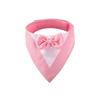 Pet Scarf Bandana with Tie and Adjustable Collar, Bib for Dogs Cats