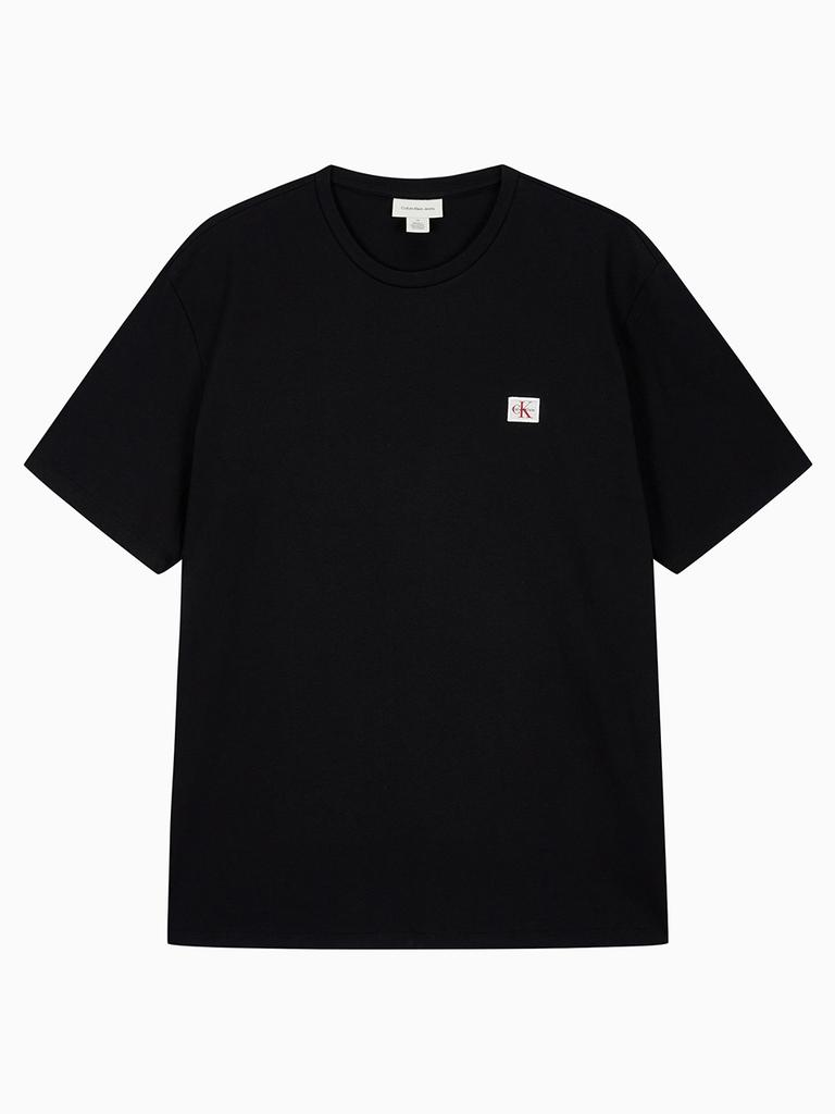 Kaelbinkeullainjin Classic Fit Badge Logo Short Sleeve T-Shirt 4Rc272G Ub1