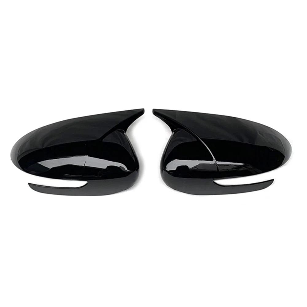 Para Kia Sportage KX5 2016-2019 Adesivo de carro Espelho retrovisor lateral Capa de asa Tampa externa da porta Capa de visão traseira Guarnição de fibra de carbono