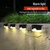Rainproof Solar Step Lights for Outdoor Garden, Balcony & Fence