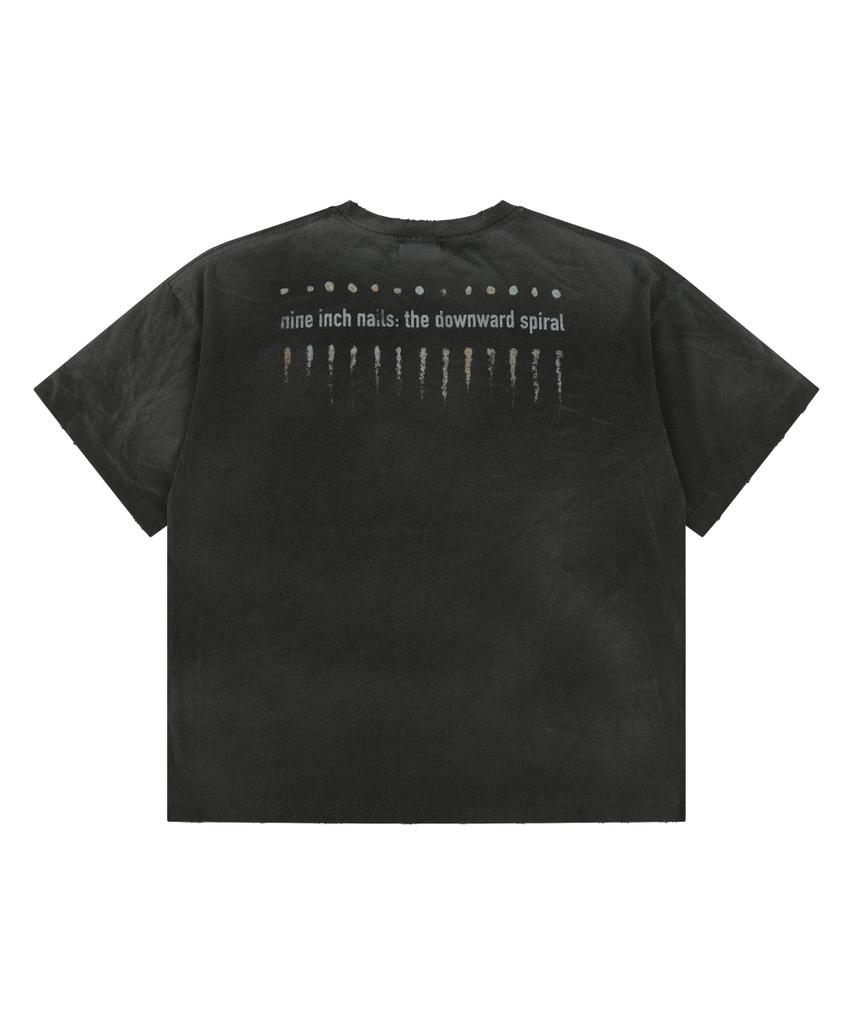 Ameoliegseu Short Sleeve T-Nine Inch Nails The Downward Spiral