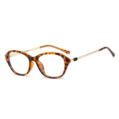 New Black Oval Computer Glasses Cat Eye Frame Women Men Anti Blue Light Elliptic Eyewear Blocking Optical Spectacle Eyeglasses