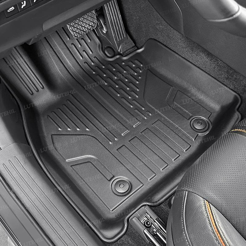 LUTEHIL For MAZDA CX50 2023-2024 All-Weather TPE Floor Mat Trunk Mat Carpet Cover Automotive Interior Accessories