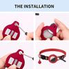 For AirTag Cat Collar with Bell Lightweight Cat Collar for Kittens and Puppies