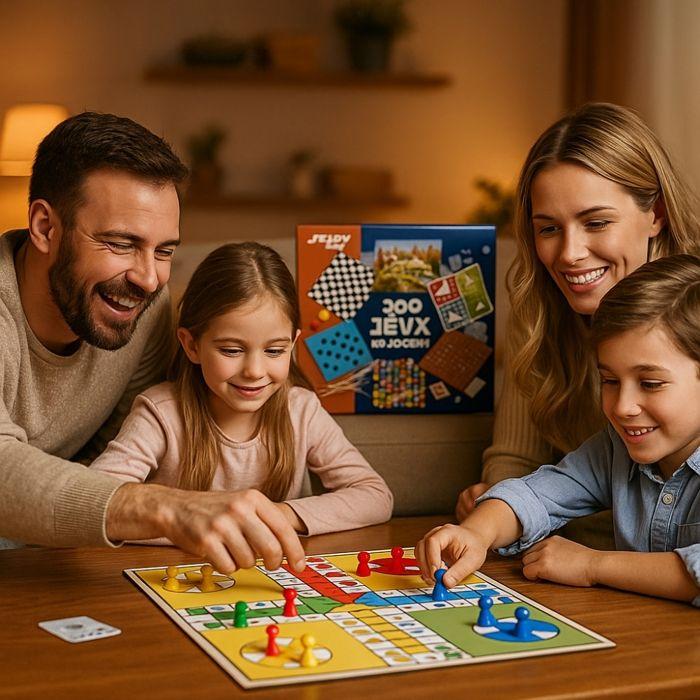 Coffret de Jeux de Société - SHOP-STORY - 200 Jeux Classiques - Mixte - À partir de 6 ans - 6 joueurs ou plus