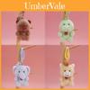 Cute Cow Scented Plush Keyring With Polyester Filling For Gift And Home Decor