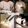 Rechargeable Adjustable Neck Reading Light - 3 Light Modes, 1pc, Ideal for Bedside, Office & Home Use, Perfect Gift for Men & Women Readers
