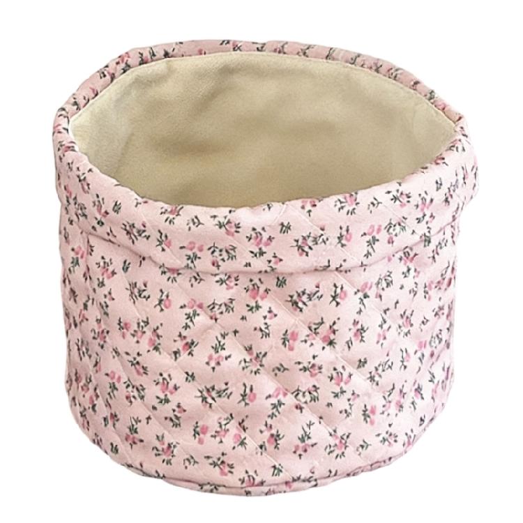 

Practical Floral Cosmetic Case Keep Your Table Tidying While Traveling Or Home Decoration