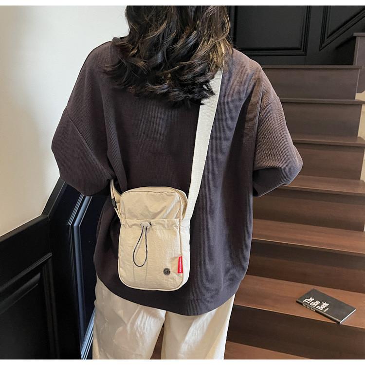 Mini Crossbody Bag For Women With Nylon Material And Zipper Closure For Daily Use