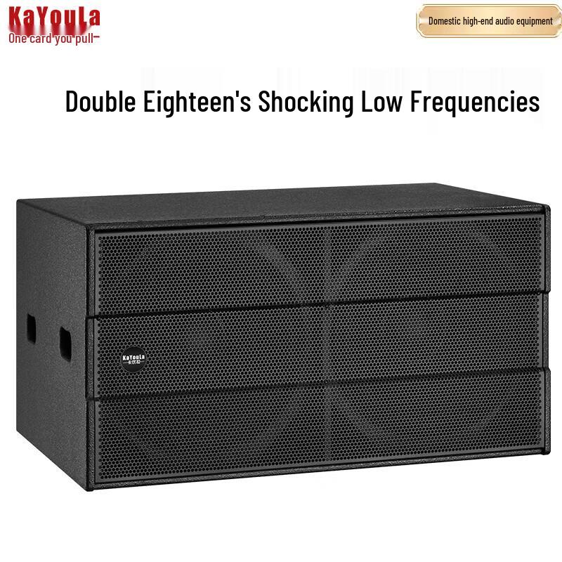 

KaYouLa L08 Professional Dual 18-inch Passive Full-range Speaker