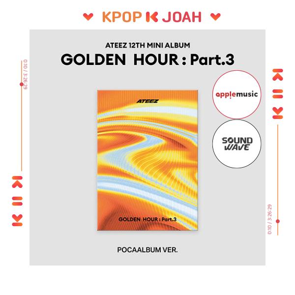 

[ПОБ] (POCAALBUM Ver.) ATEEZ [ЗОЛОТИЙ ЧАС : Частина 3] 12-й міні-альбом POCAALBUM NO POB