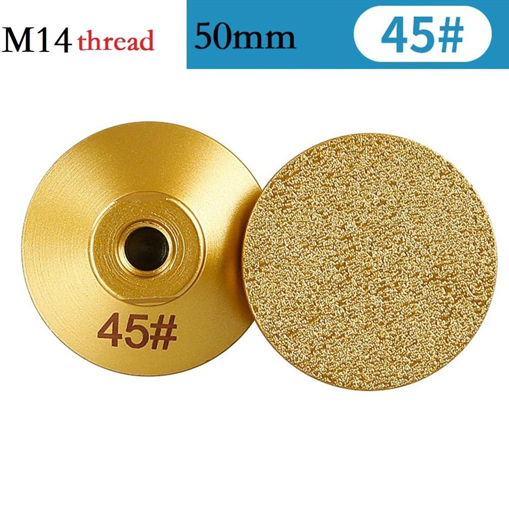 Brazed Grinding Head Polishing Wheel Grinding Wheel Concrete Curing Floor Metal 2 Inch 50mm Carborundum Grinding
