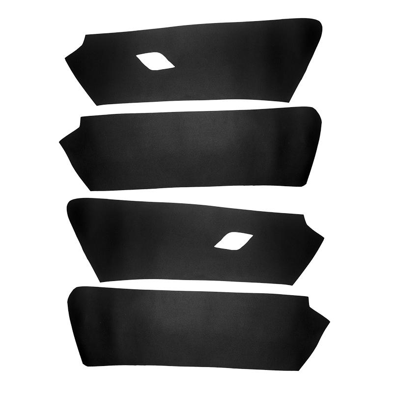 Soft Leather Armrest Cover For VW Golf 7 2014 2015 2016 2017 2018 4pcs Car Door Panel Armrest Cover Sticker Trim Interior Parts