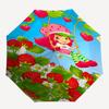 Strawberry Shortcake Automatic Folding Umbrella - Portable 3-Fold Design with 8-Bone Steel Frame, Perfect for Fans, Travelers, and Daily Use