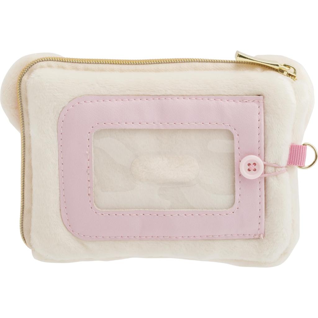 San-X Rilakkuma Plush Pass Case Korilakkuma PB72202 H95 x W145 x D35mm
