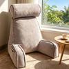 Dormitory Bed Office Extra Large Pillow Bed Back Cushion Sofa Headboard, Waist and Neck Protection, Backrest