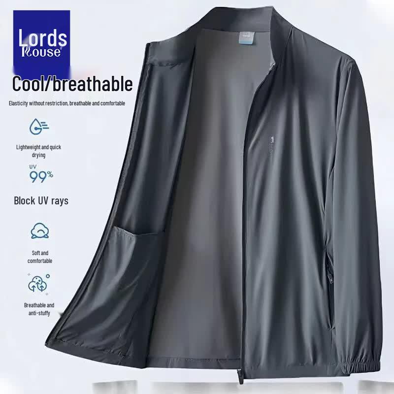 Men s Lightweight UV Protection Cooling Jacket XL