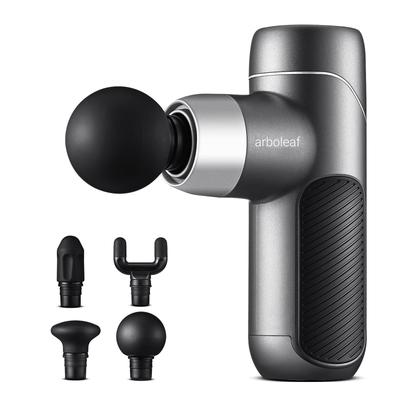 Arboleaf Mini Handy Myofasziale Release-Pistole mit 4 Silikon-Aufsätzen, 5 Stufen, Leistungsstark, 2000mAh Hohe Kapazität, Stundenlange Kontinuierliche Nutzung, Leicht, Bis zu 3000 Mal