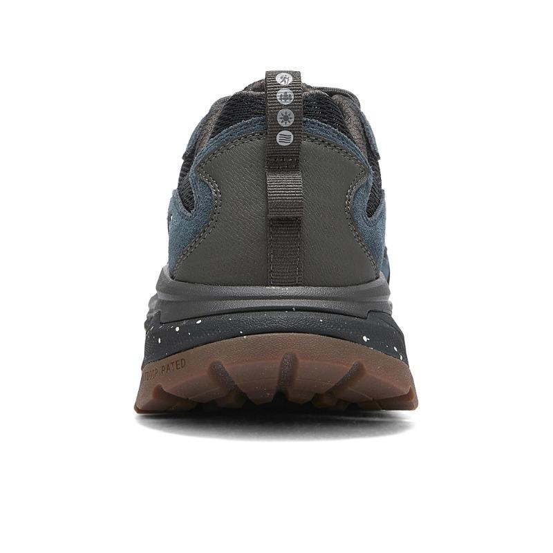 Skechers D'LUX JOURNEY Men Synthetic Leather Outdoor Shoes Navy Blue 237417-NVMT