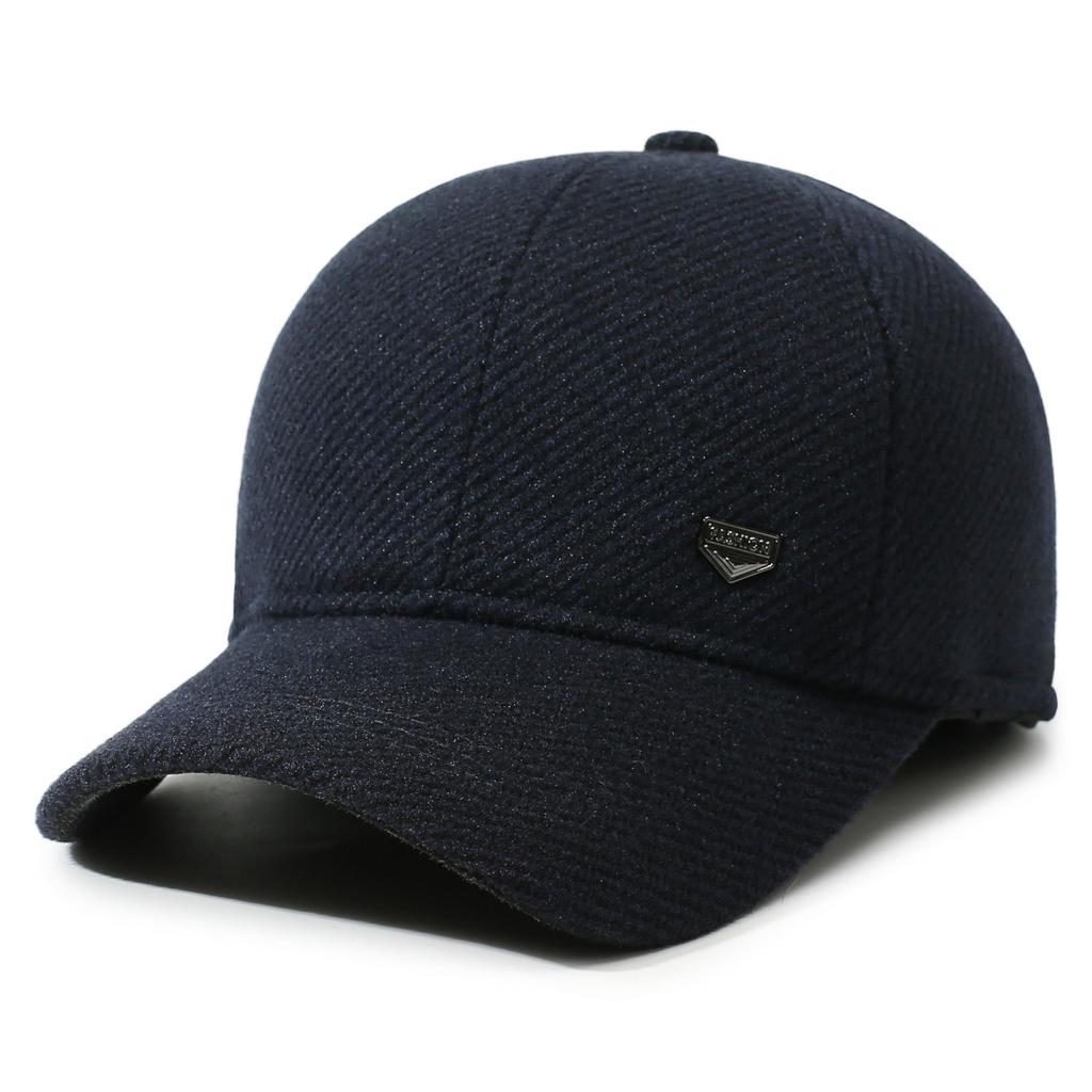 Men Winter Warm Baseball Cap Earflap Windproof Dad Hat