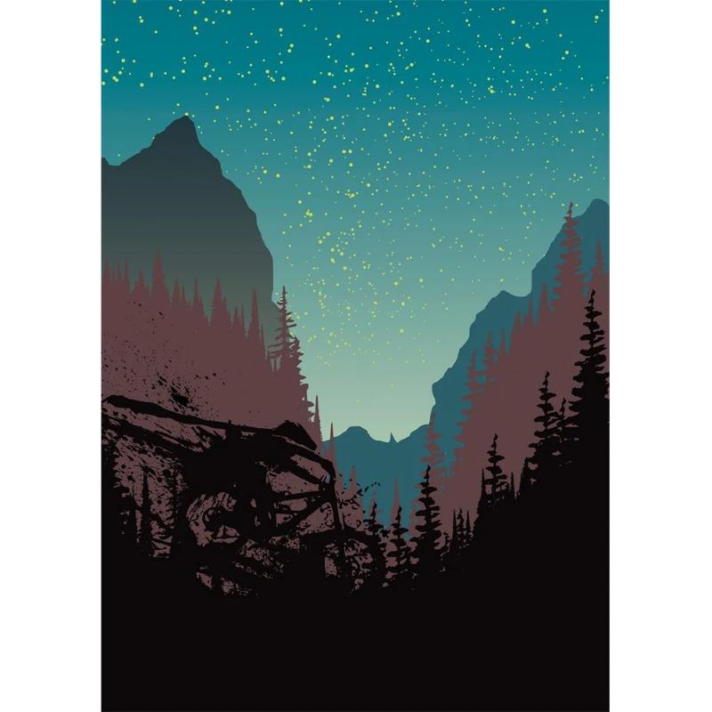 Vintage Mountain Bike Posters Print Canvas Painting Sport Fans Wall Art Picture For Living Room Home Decoration