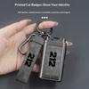 Für Baic Baw Beijing 212 T01 Zinklegierung Leder Anti-Drop Anti-Kratzer Schlüsselanhänger Hülle Schlüsselanhänger Anti-Kratzer Auto Zubehör