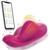 Vibrator la distanță prin aplicație pentru femei Stimulator purtabil pentru Punctul G și Clitoris Control Wireless Masaj vaginal Jucării sexuale pentru adulți Masturbare Ou vibrant pentru orgasm