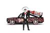 Jada Toys Hollywood Rides Scale Diecast 1985 Chevrolet C10 Tapatio Man Figure Opening Detailed Interior Rubber Tires Day of the Dead Theme For Ages 8
