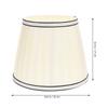 Modern Fabric Lampshade for Table Desk Floor Lamp E27 Household Light Cover Bedroom Living Room Soft Lighting Decorative Design