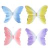 NEW 3D Artificial Paper Butterfly Hanging Large-scale Wedding Decoration Window Display 30cm Shower Decoration Girl Theme