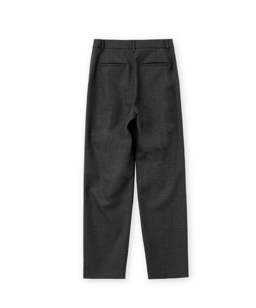 Beulaunyadeu W One-Pleat Pants, Charcoal
