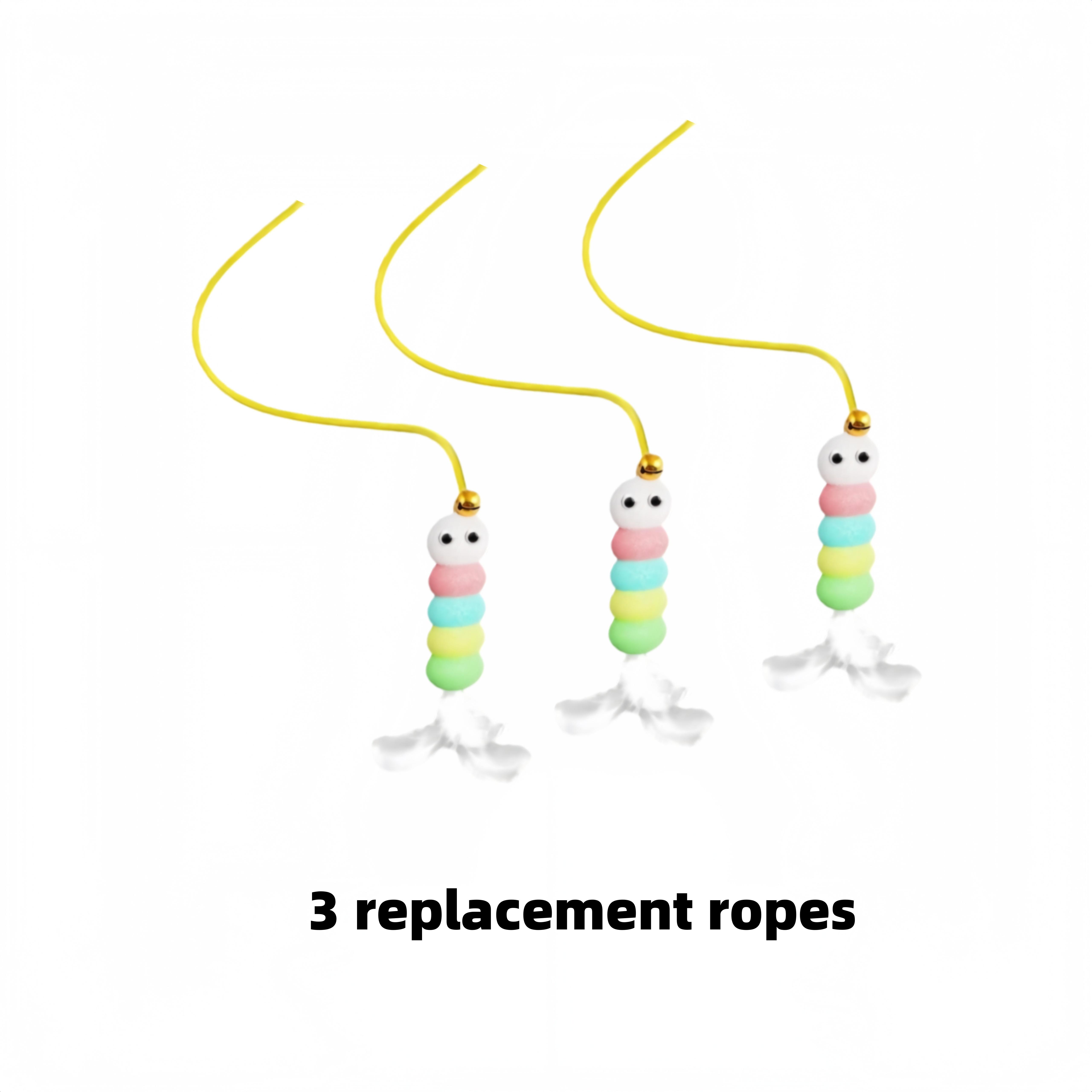 

New Type of Electric Cat Toy with 2 Ropes Smart Hanging Door Auto Swing Feather Toy A Self-entertainment and Cat-teasing Wonder