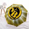 BSC Young Boys pattern, automatic folding umbrella, portable and foldable design, 8 ribs, a Christmas or birthday gift.