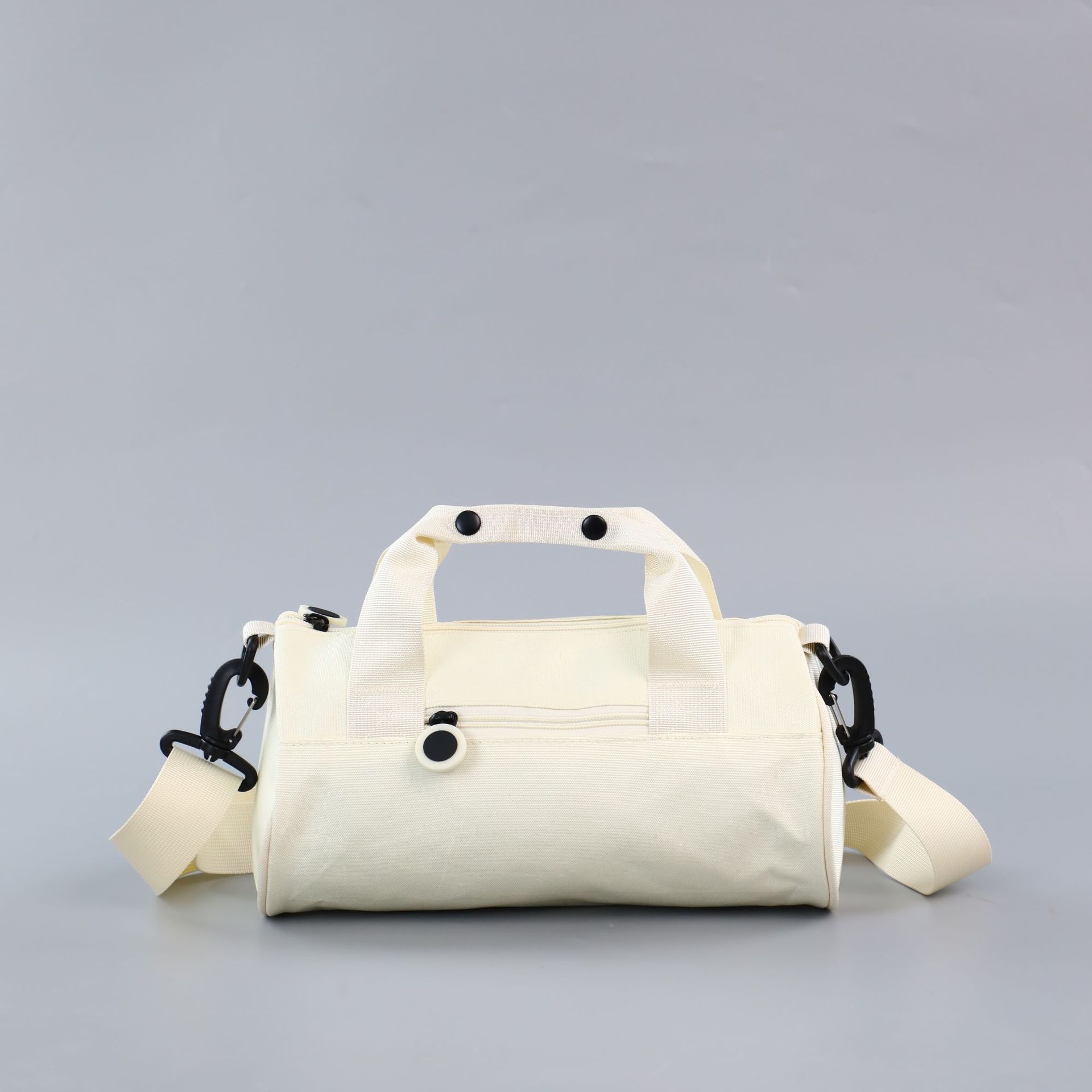 

Детская дорожная сумка, повседневная сумка для ручной клади, легкая дорожная сумка на одно плечо для танцев, фитнеса, плавания 27x14cm белый