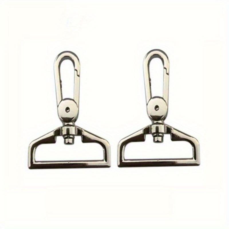 

2 шт. Металлические поворотные карабины, триггерные зажимы, пряжки, крючки для поводка и нагрудного ремня для домашних животных, собак и кошек, аксессуар, флаг, кожаное ремесло