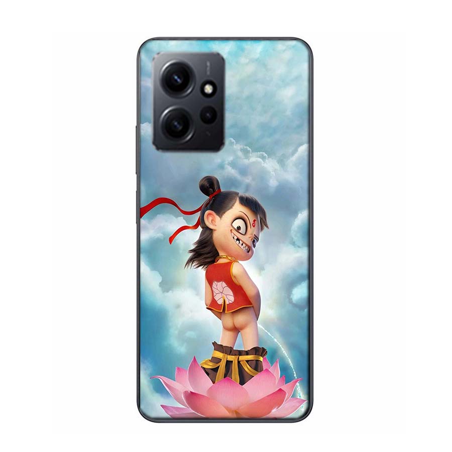 N-Nezha Anime Movie Phone Case For Redmi Note 14 15 Pro 5G 13 12 Pro Plus 11 11T 11E 11S 10 Pro 10S 9 9S Cover Cell Clear TPU Ca